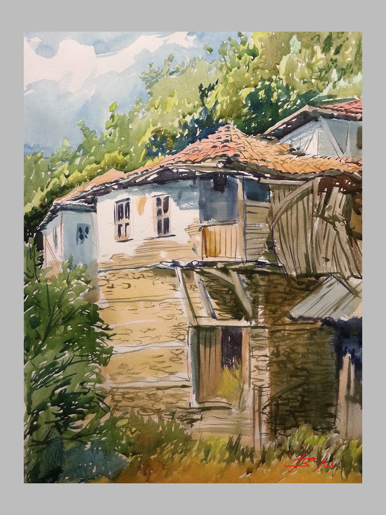 Old houses